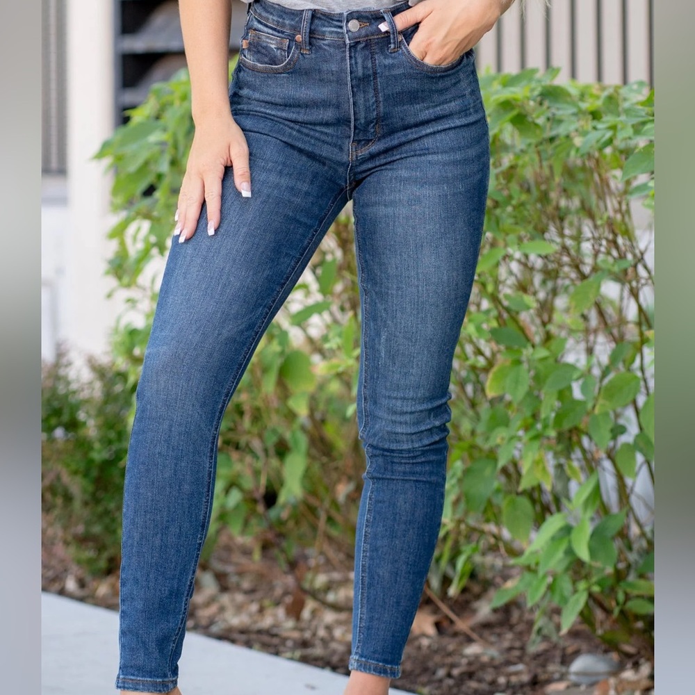 DOVER HIGH RISE TUMMY CONTROL TOP SKINNY Size 5/27